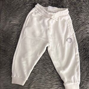 Zara Cream Kids Jogger Pants
